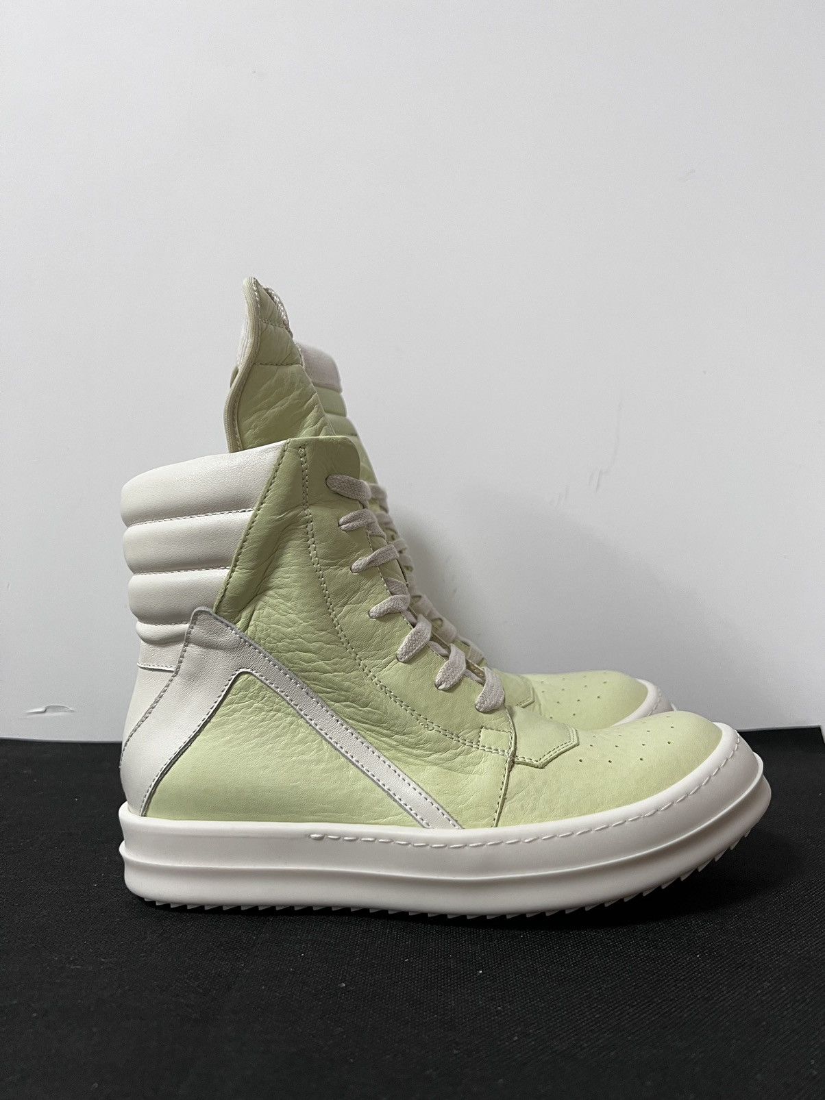 Rick Owens Rick owens fw18 lime geobasket sz37.5 Size US 7.5 / IT 37.5 - 4 Thumbnail