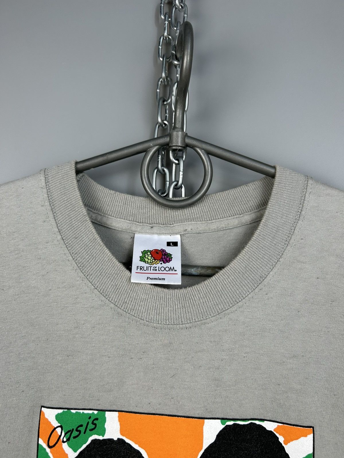 Band Tees × Vintage Vintage Oasis Band Heathen Chemistry Photo Britpop Band Tee Size US L / EU 52-54 / 3 - 4 Thumbnail