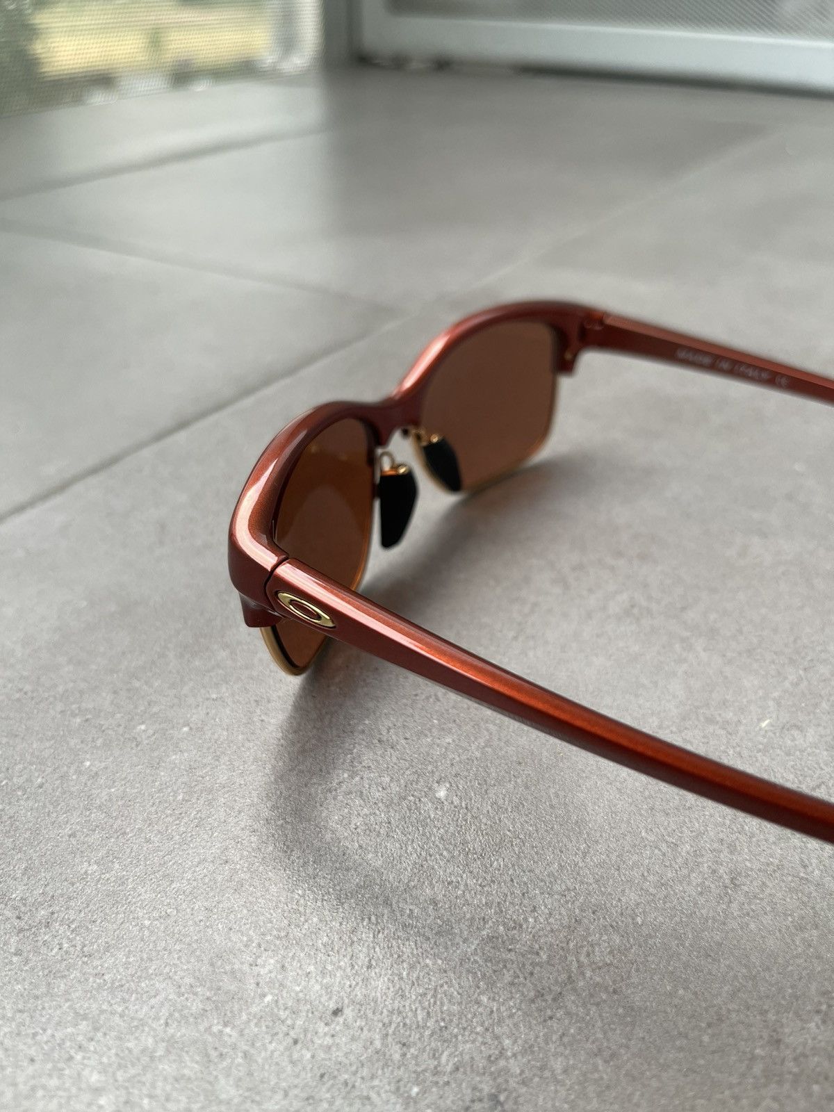 Oakley Oakley OO9204-07 "RSVP" Gold Terracotta Sunglasses Size ONE SIZE - 6 Thumbnail