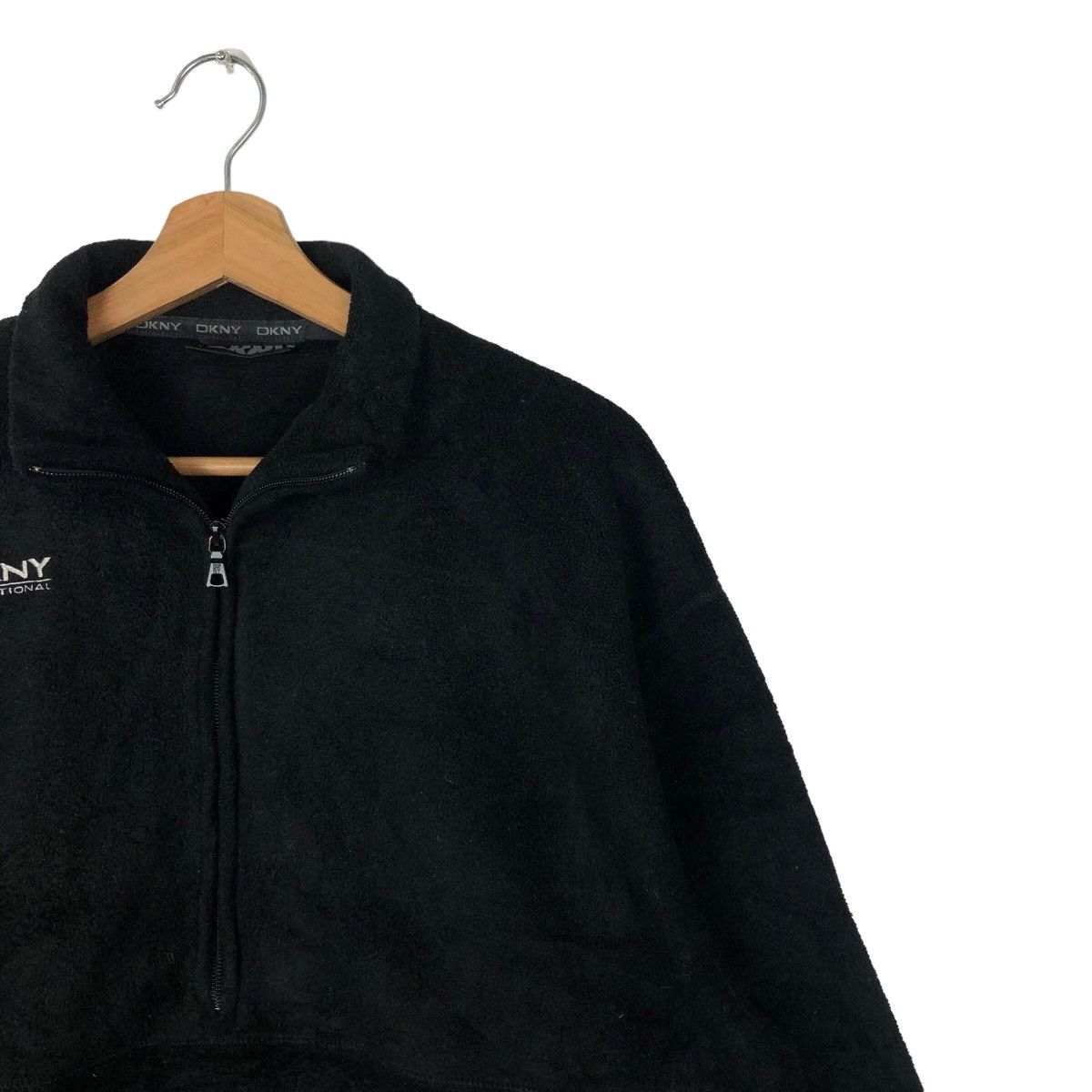Vintage VINTAGE CHORE WORK JACKET BLACK DKNY Size US L / EU 52-54 / 3 - 5 Thumbnail