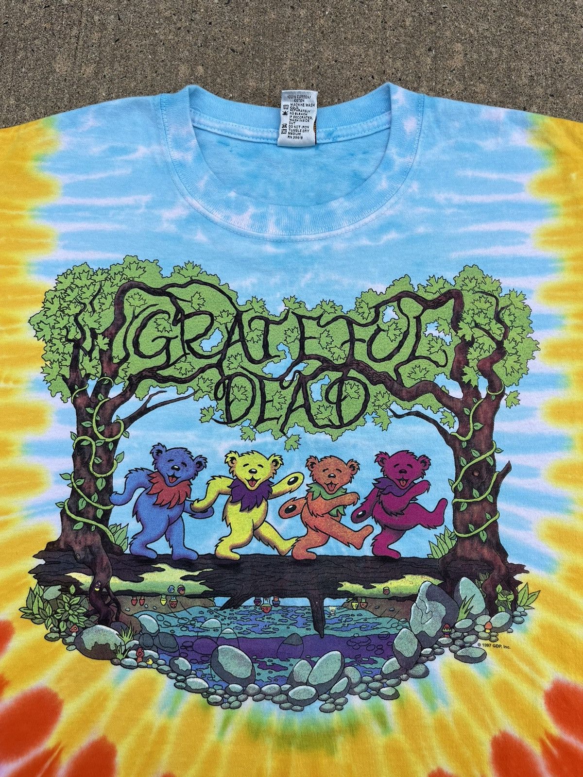 Band Tees © 1997 GRATEFUL DEAD “PEACE” TIE DYE T-SHIRT Size US S / EU 44-46 / 1 - 3 Thumbnail