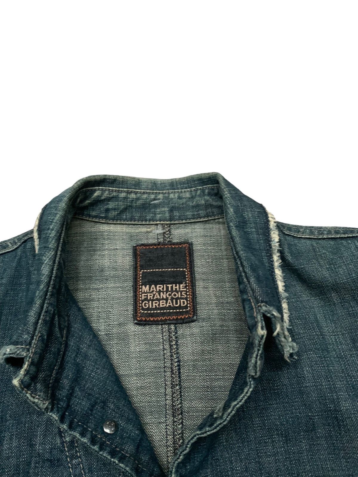 Marithe + Francois Girbaud Vintage Marithe Francois Girbaud Denim Chore Jacket 1990s Size US M / EU 48-50 / 2 - 9 Thumbnail