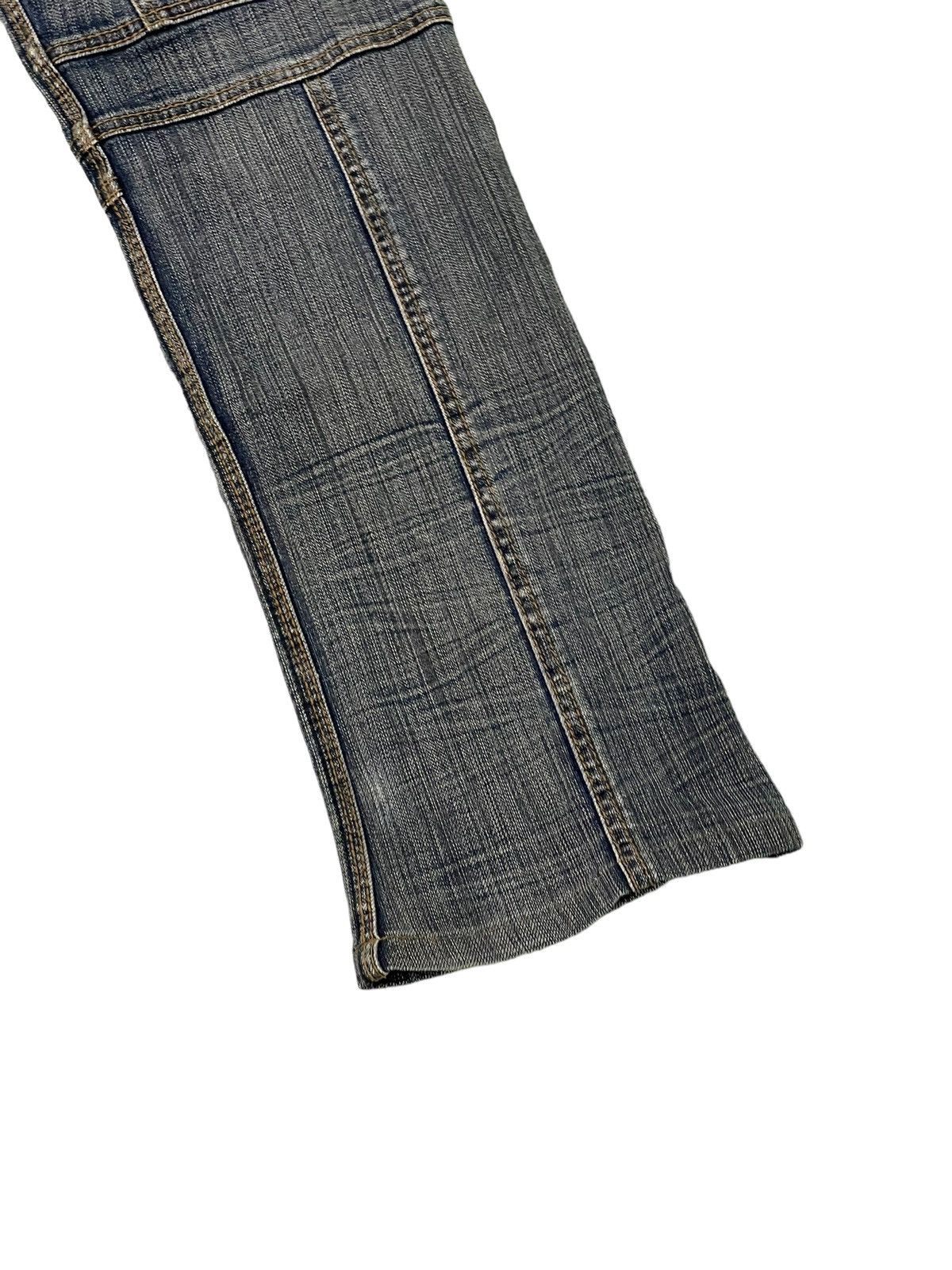 Japanese Brand Slim Jeans Hideaways Nicole Stretch Low Rise 5🟦8 Size US 30 / EU 46 - 4 Thumbnail