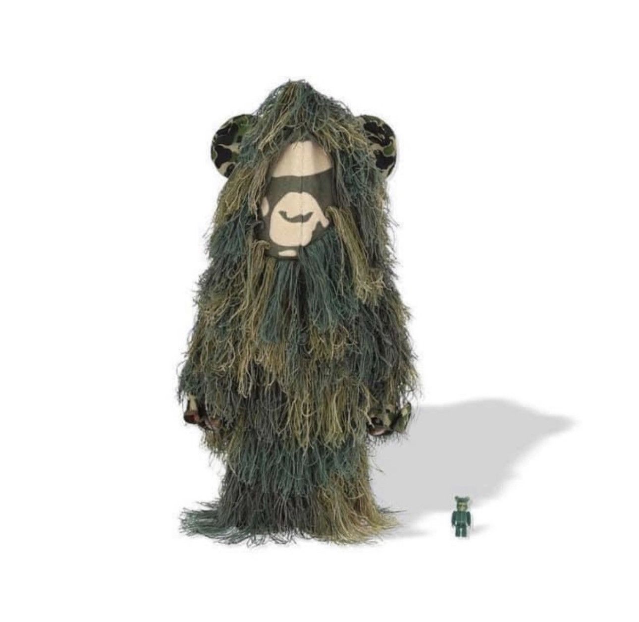 image of Be@rbrick X Bape X Readymade 100% & 1000% in Green, Men's