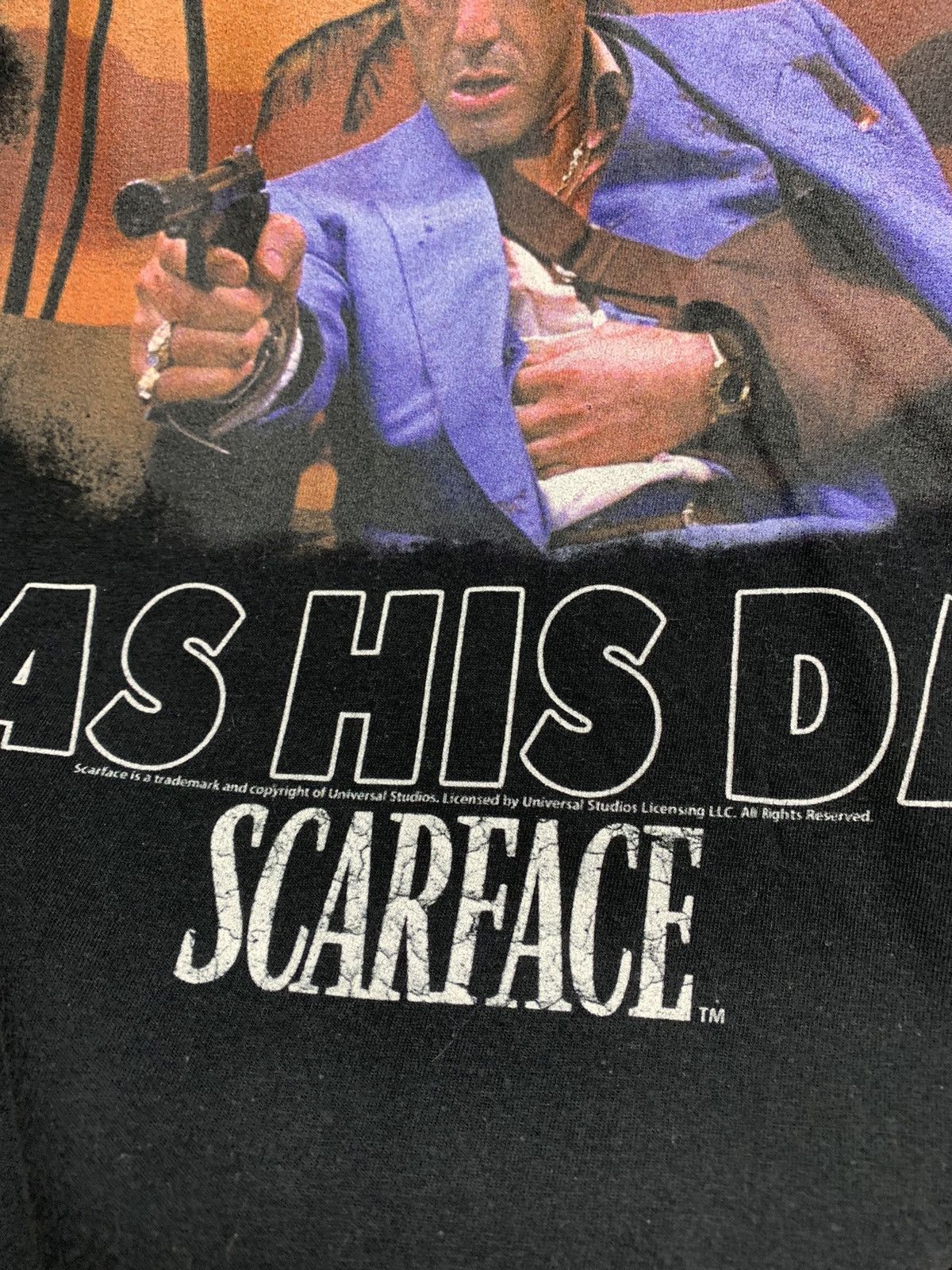 Vintage Every dog has his day Scarface black vintage t-shirt L movie Size US L / EU 52-54 / 3 - 4 Thumbnail