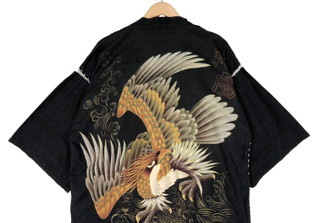 Japanese Brand 🦅 Kimono Japanese Traditional Eagles 🦅 Size US L / EU 52-54 / 3 - 3 Thumbnail