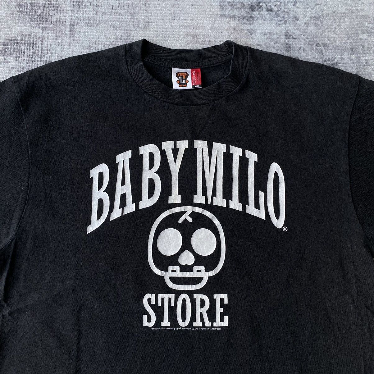 Bape OG Baby Milo Store 2006 Skull T-Shirt Size US M / EU 48-50 / 2 - 2 Thumbnail