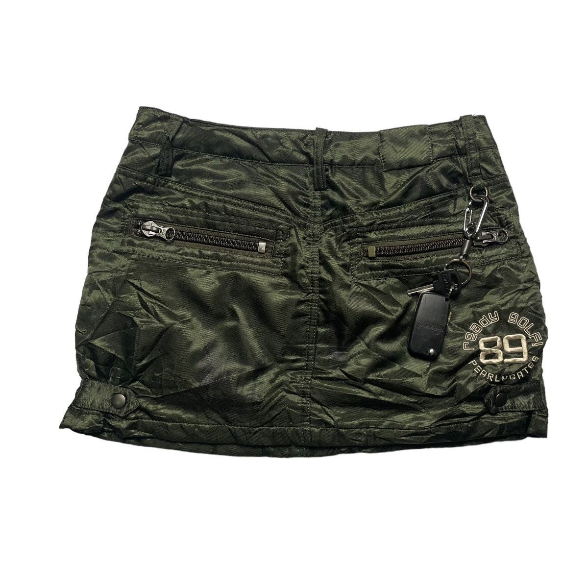 20471120 × Beauty Beast × Japanese Brand PEARLY GATES PUNK SEDITIONARIES MINI SKIRT Size 29" - 2 Thumbnail