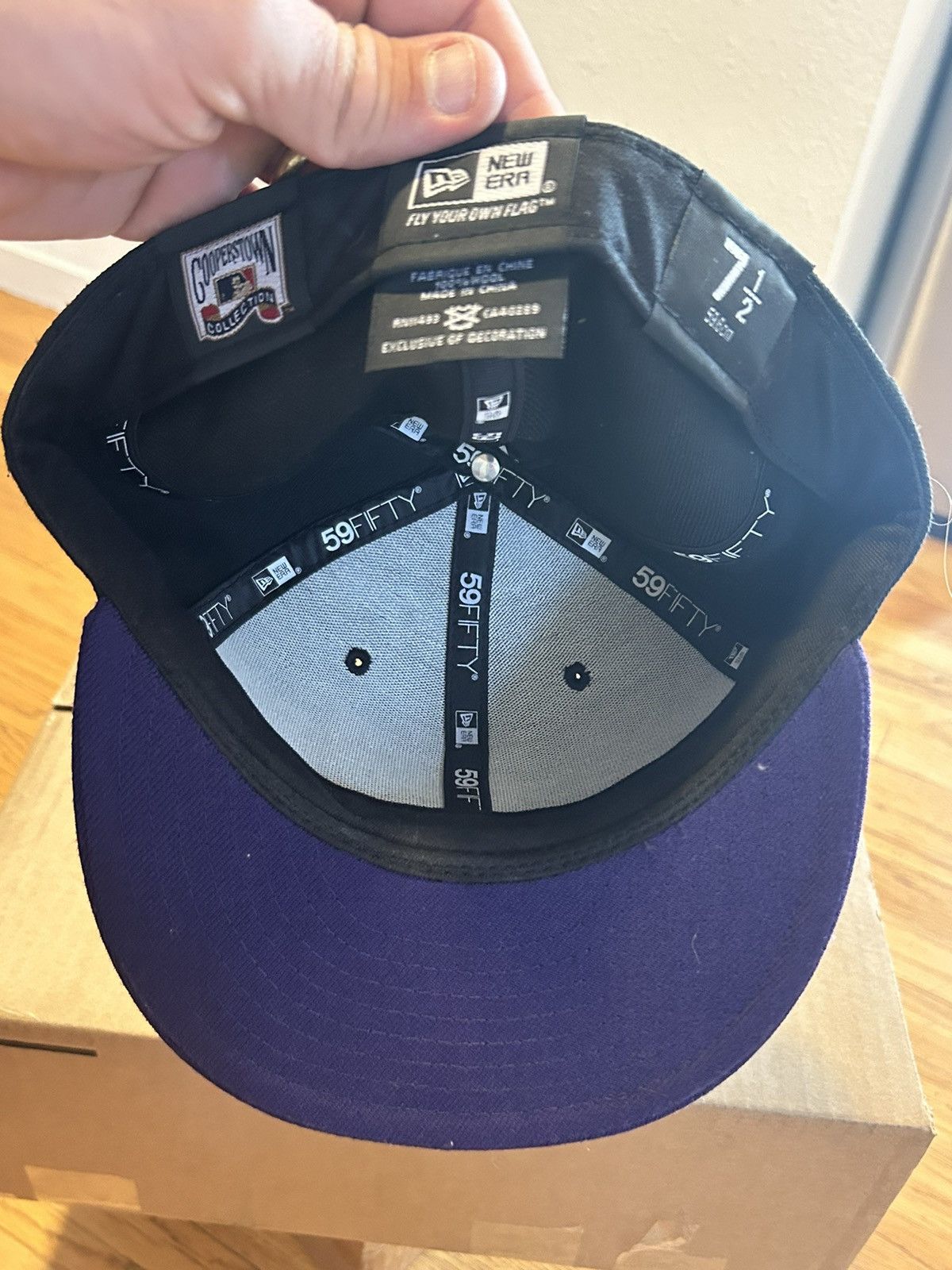 MLB New Era Tampa Bay Devil Rays Fitted Size ONE SIZE - 4 Thumbnail