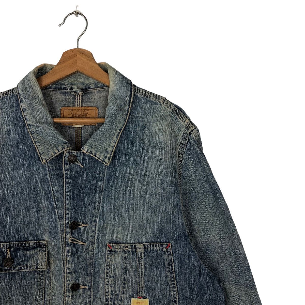 Levi's VINTAGE HIKORY CHORE DENIM WORKER JACKET LEVI’S Size US M / EU 48-50 / 2 - 5 Thumbnail