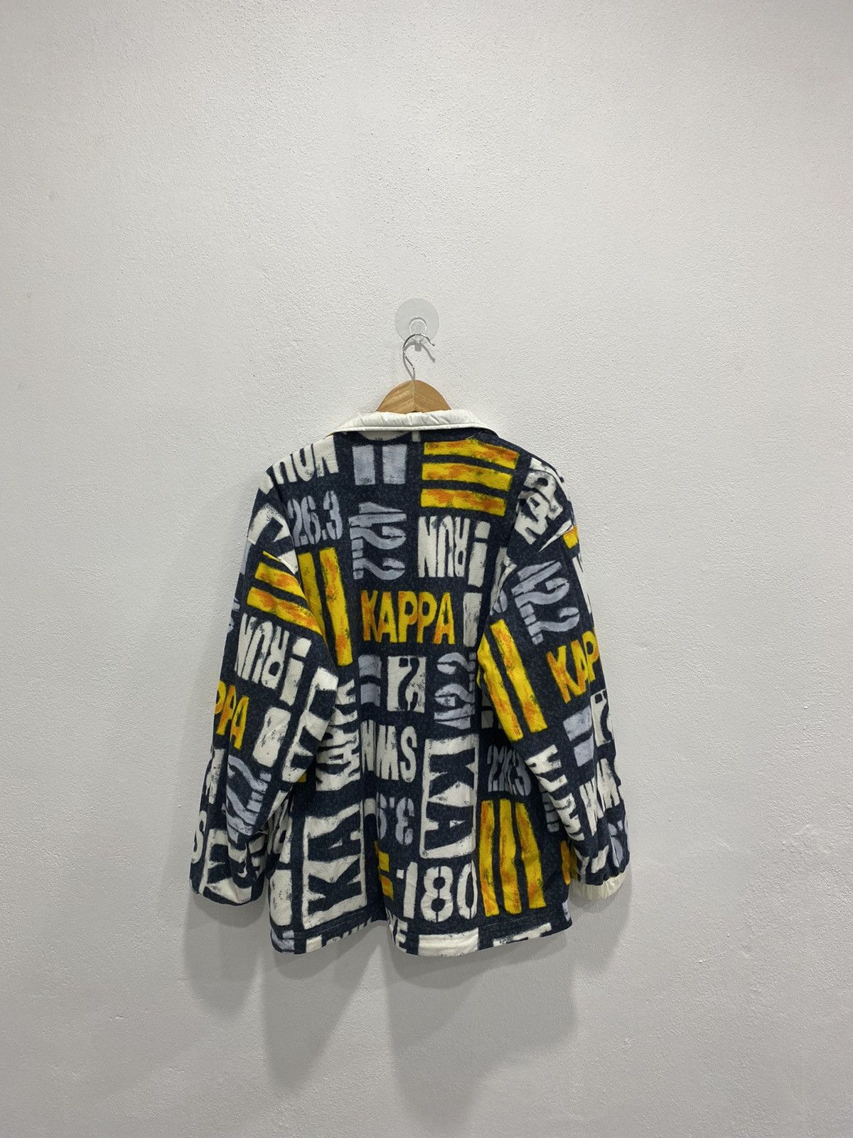 Kappa VTG REVERSIBLE KAPPA FLEECE JACKET/ WINDBREAKER Size US L / EU 52-54 / 3 - 3 Thumbnail