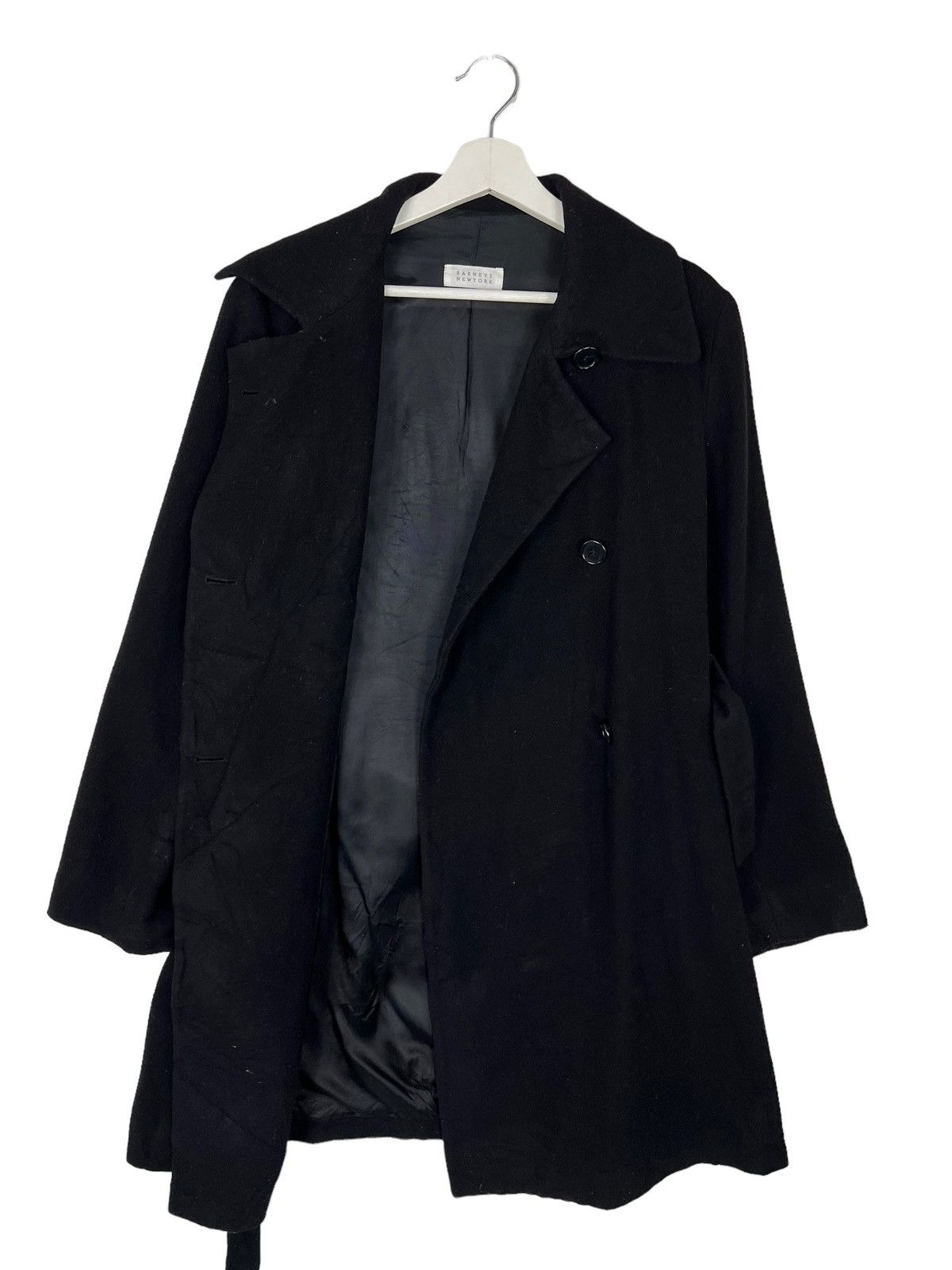 Barneys New York 🔥 BARNEYS NEW YORK WOOL DOUBLE BREASTED COAT Size US S / EU 44-46 / 1 - 5 Thumbnail