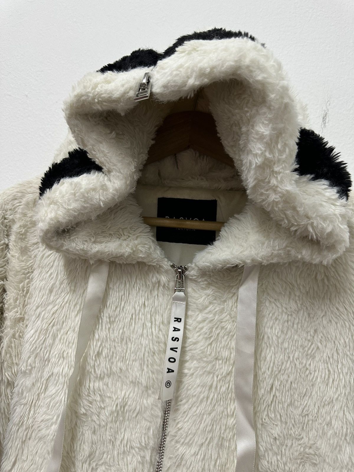 Japanese Brand × Vintage Vintage Rasvoa Sherpa Zipper Jacket Size US L / EU 52-54 / 3 - 4 Thumbnail