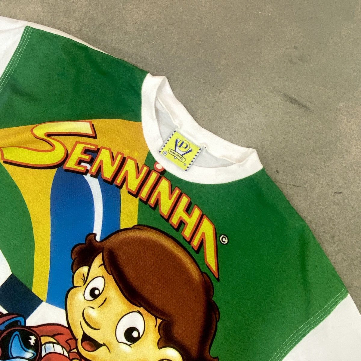 Other 1996 Ayrton Senna Senninha Racing Vintage Tee Size US M / EU 48-50 / 2 - 4 Thumbnail