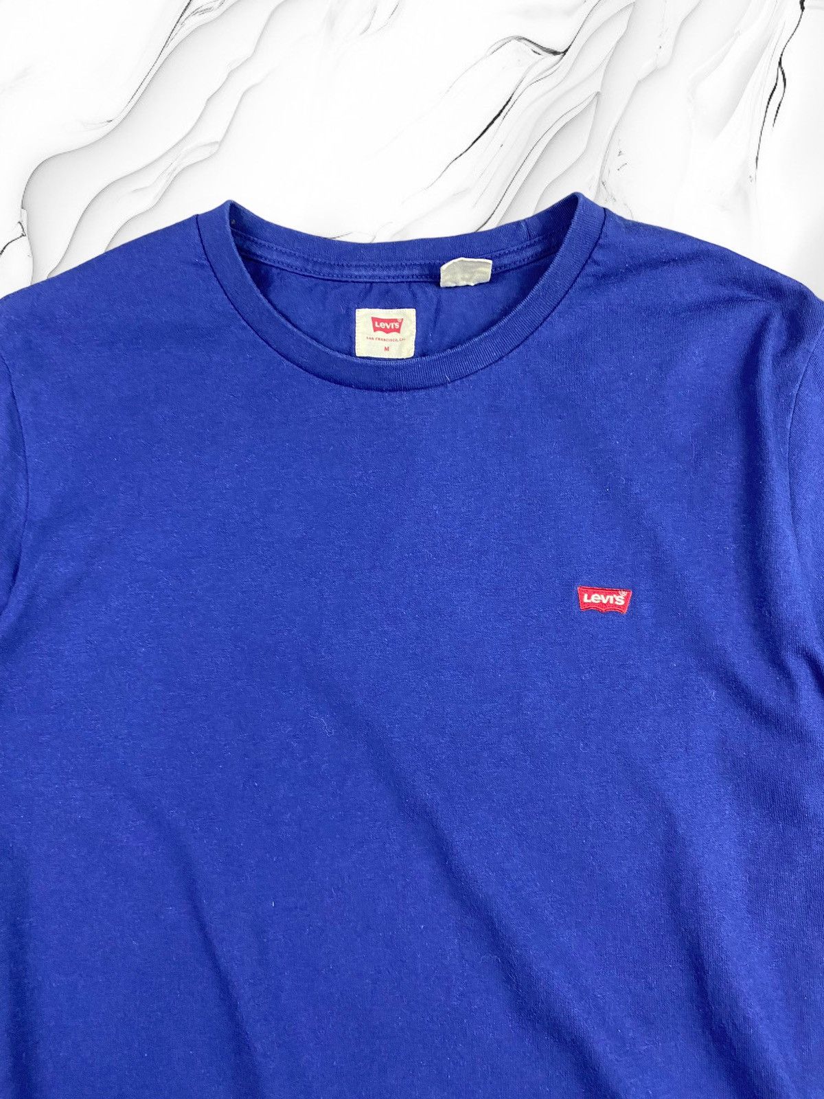 Levi's × Levi's Vintage Clothing × Vintage Vintage 90's Levis Basic Tee T Shirt Size US M / EU 48-50 / 2 - 4 Thumbnail