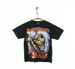 VINTAGE ROCK - T-SHIRT NOIR IRON MAIDEN NUMBER OF THE BEAST