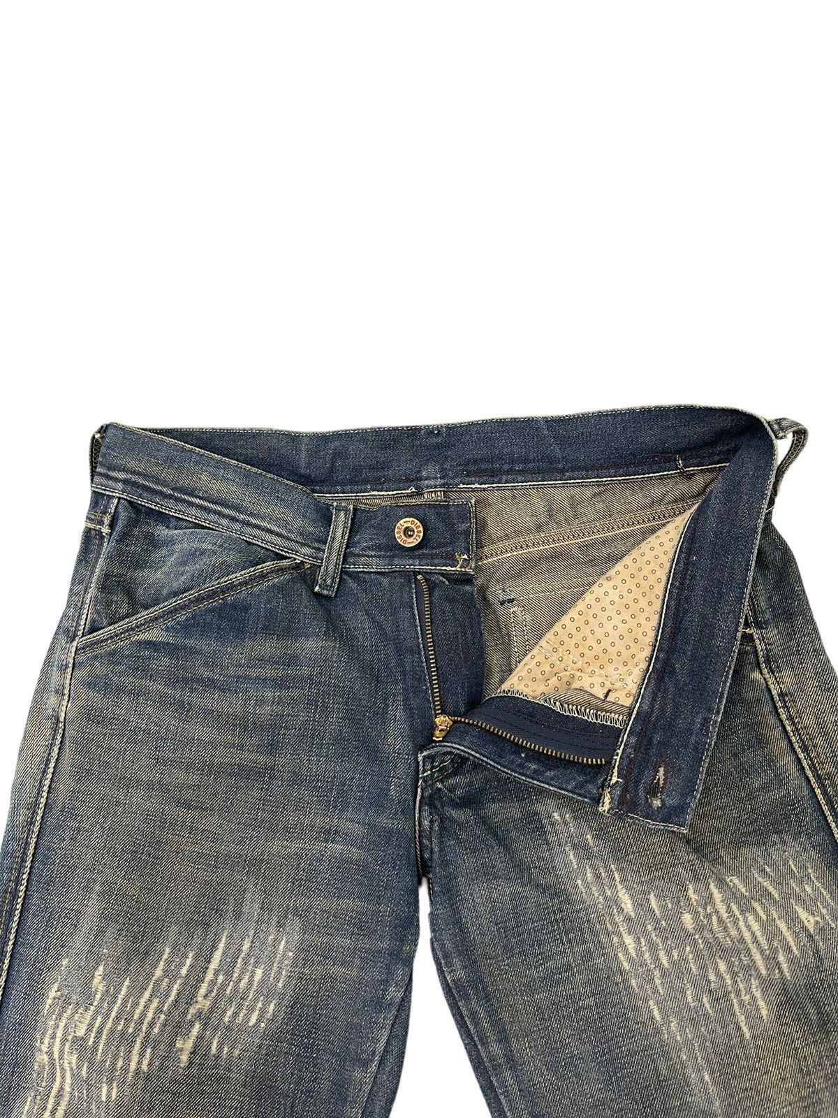 Diesel Flare Jeans Diesel Italy Distress Low Rise Boot Cut 5🟦8 Size US 30 / EU 46 - 11 Thumbnail