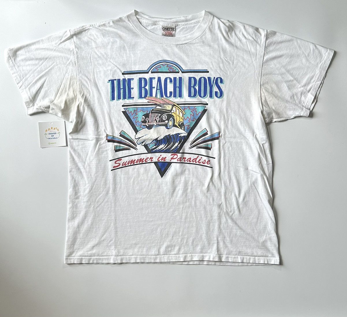 Vintage Vintage 1995 The Beach Boys Summer in Paradise Tour t-shirt ...