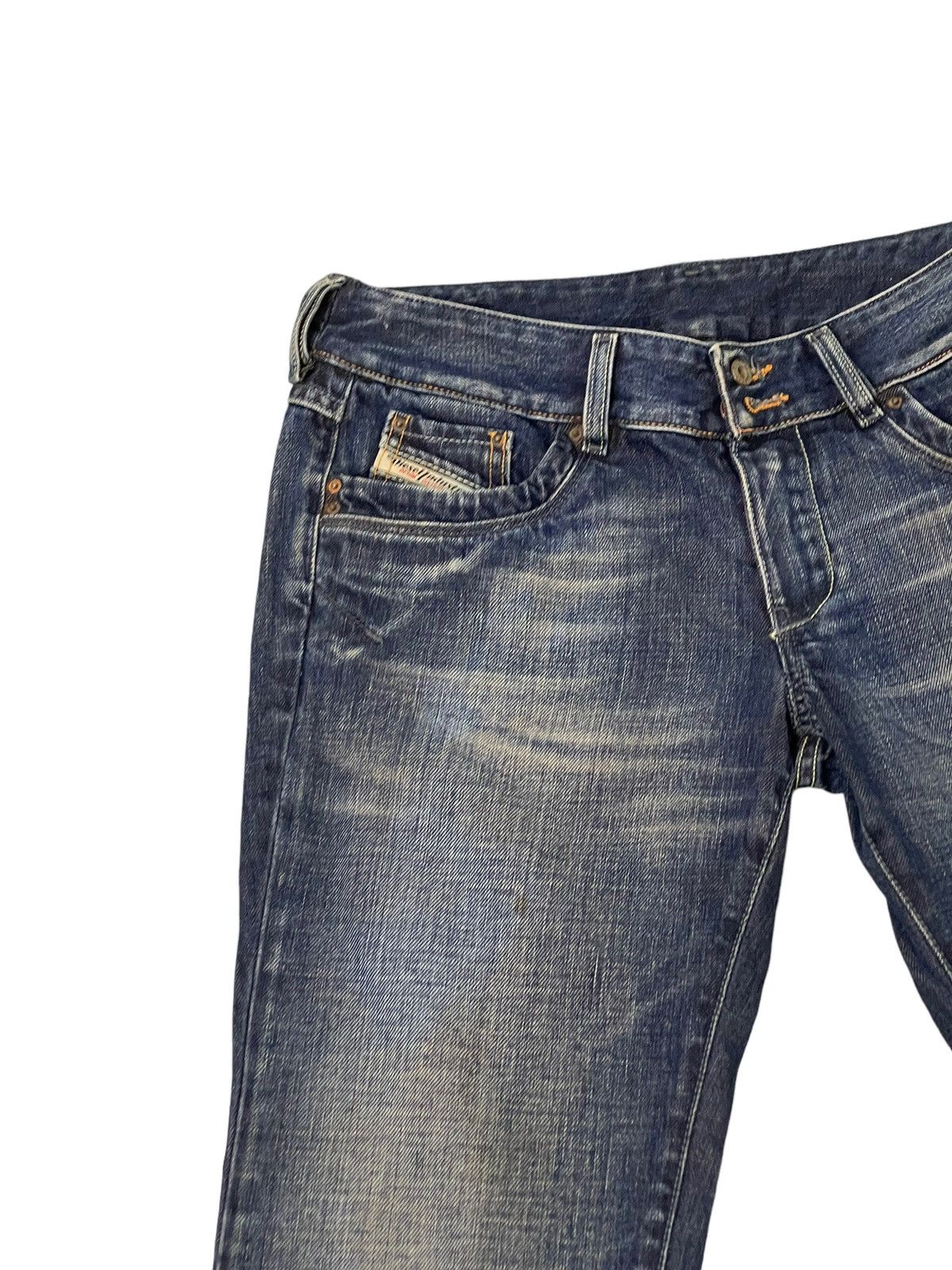 Diesel Flare Jeans Diesel Italy Distress Boot Cut 6🟦0 Size US 28 / EU 44 - 8 Thumbnail