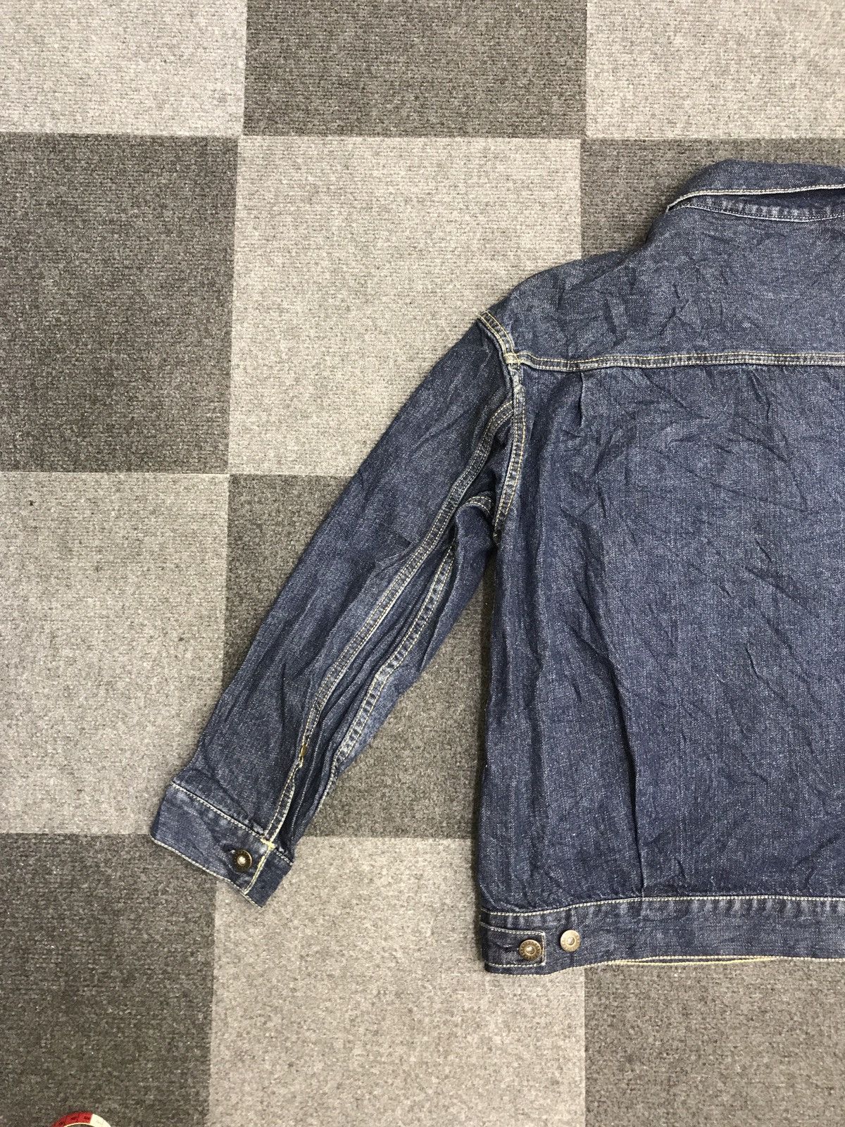 Japanese Brand SEVENDAYS=SUNDAYS Type 2 Oversize Trucker Jacket Size L / US 10 / IT 46 - 12 Thumbnail