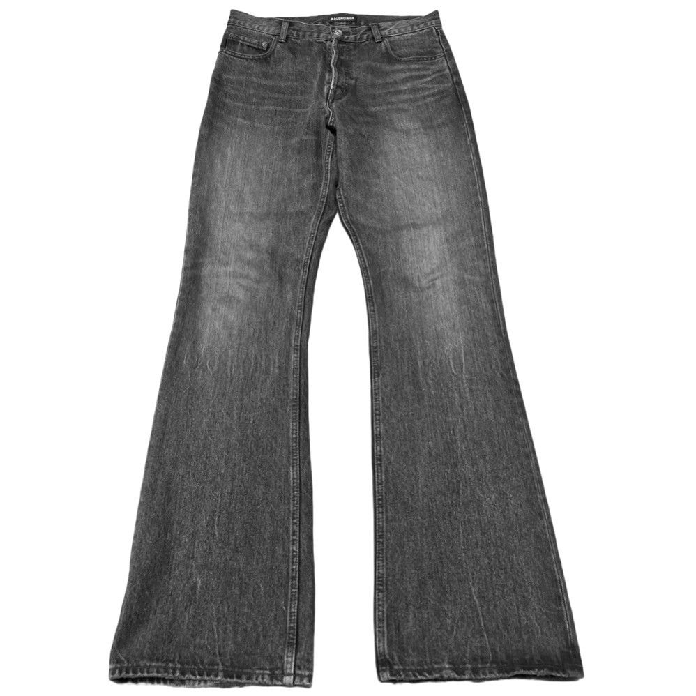 Balenciaga Balenciaga SS19 Flared Denim Jeans | Grailed