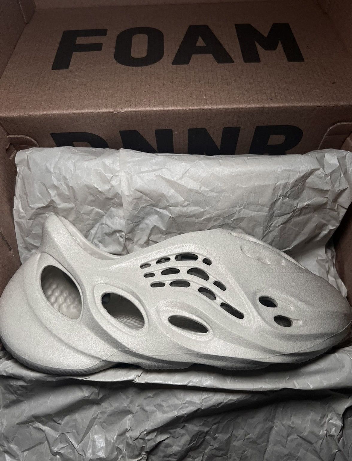image of Adidas x Yeezy Season Yeezy Foam Runner ‘Sand’ Shoes, Women's (Size 4)