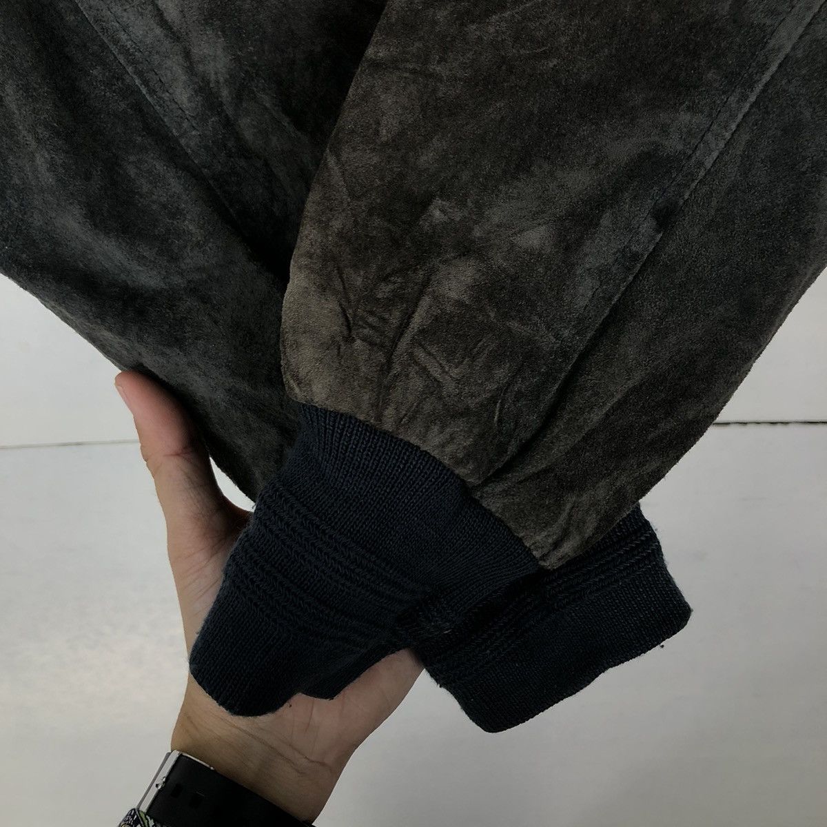 Genuine Leather VINTAGE GENUINE LEATHER BOMBER JACKET UP RENOMA JAPAN Size US M / EU 48-50 / 2 - 11 Thumbnail