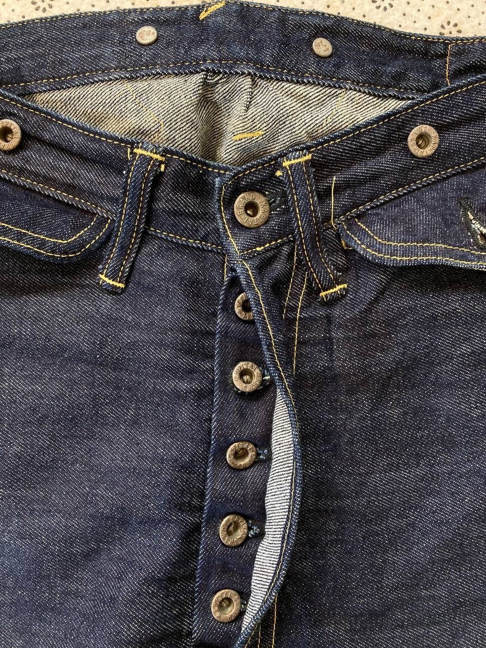 Kapital Kapital Biker Indigo Denim Pant Size US 31 - 8 Thumbnail