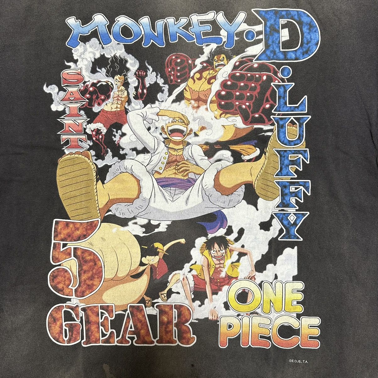 Japanese Brand × READYMADE × Saint Michael Saint Michael ONE PIECE LUFFY 5 GEAR TEE Size US XL / EU 56 / 4 - 3 Thumbnail
