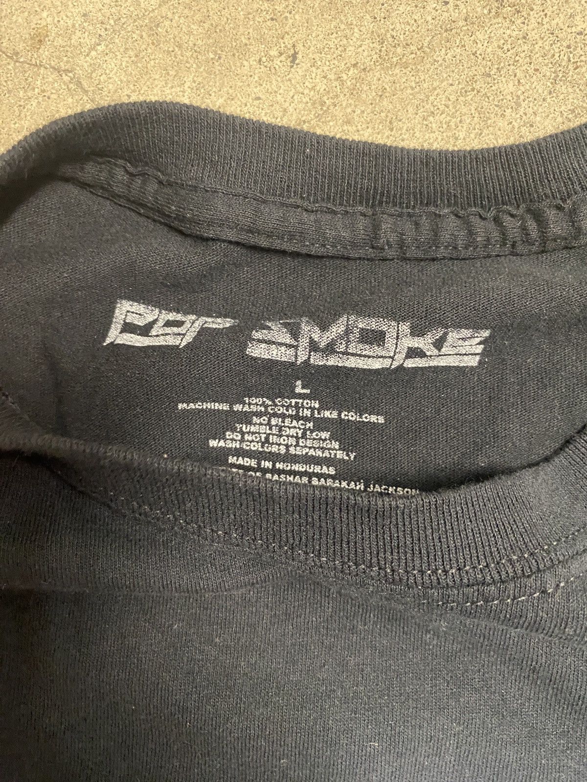 Rap Tees × Vlone Pop Smoke Concert Tee Size US L / EU 52-54 / 3 - 3 Thumbnail