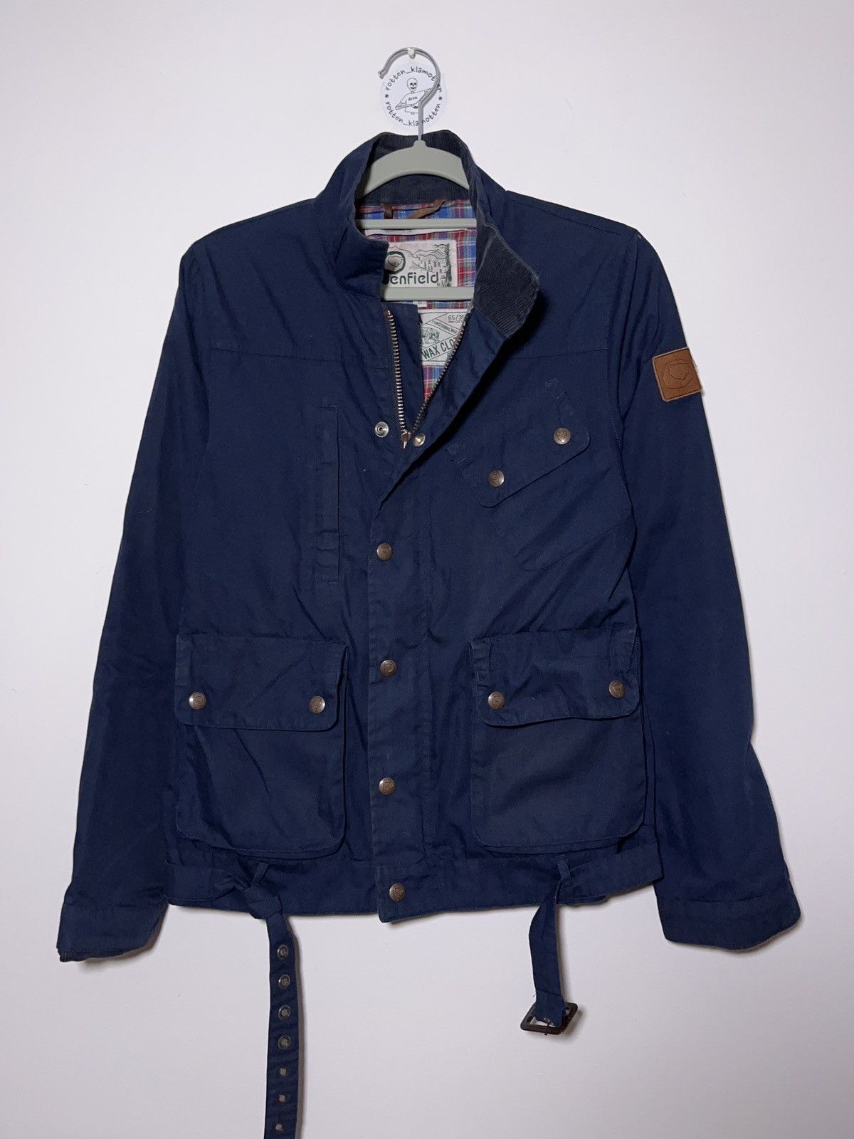 Japanese Brand × Penfield Penfield Hudson cargo sample jacket navy waxed Size US S / EU 44-46 / 1 - 1 Thumbnail