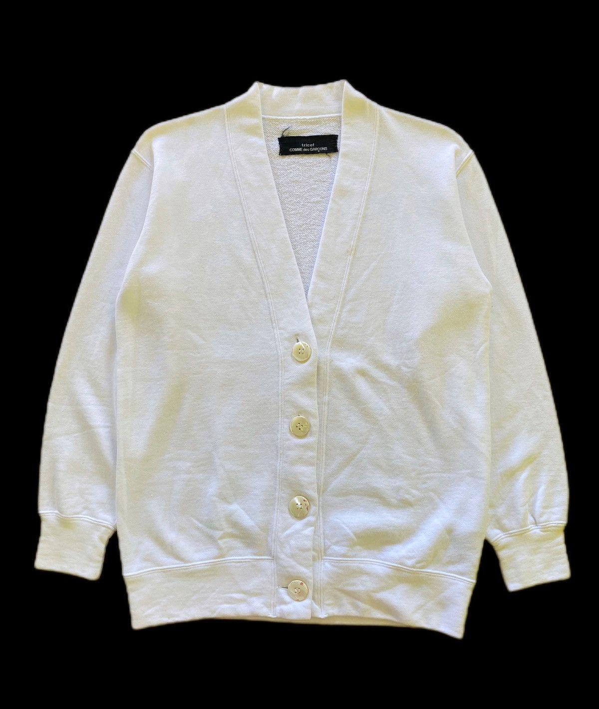 1990s Tricot Comme Des Garcons Buttoned Cardigans