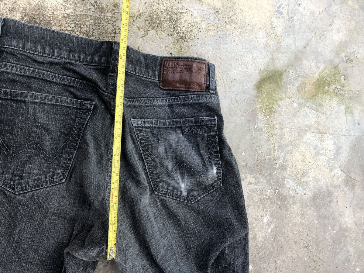 Edwin × Vintage Vintage Edwin Denim Black Jeans Size US 28 / EU 44 - 13 Thumbnail