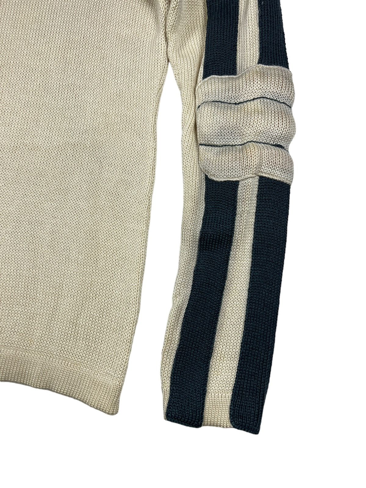 Giorgio Armani Vintage Giorgio Armani Neve AW02 Hybrid Knit Sweater Size US M / EU 48-50 / 2 - 9 Thumbnail