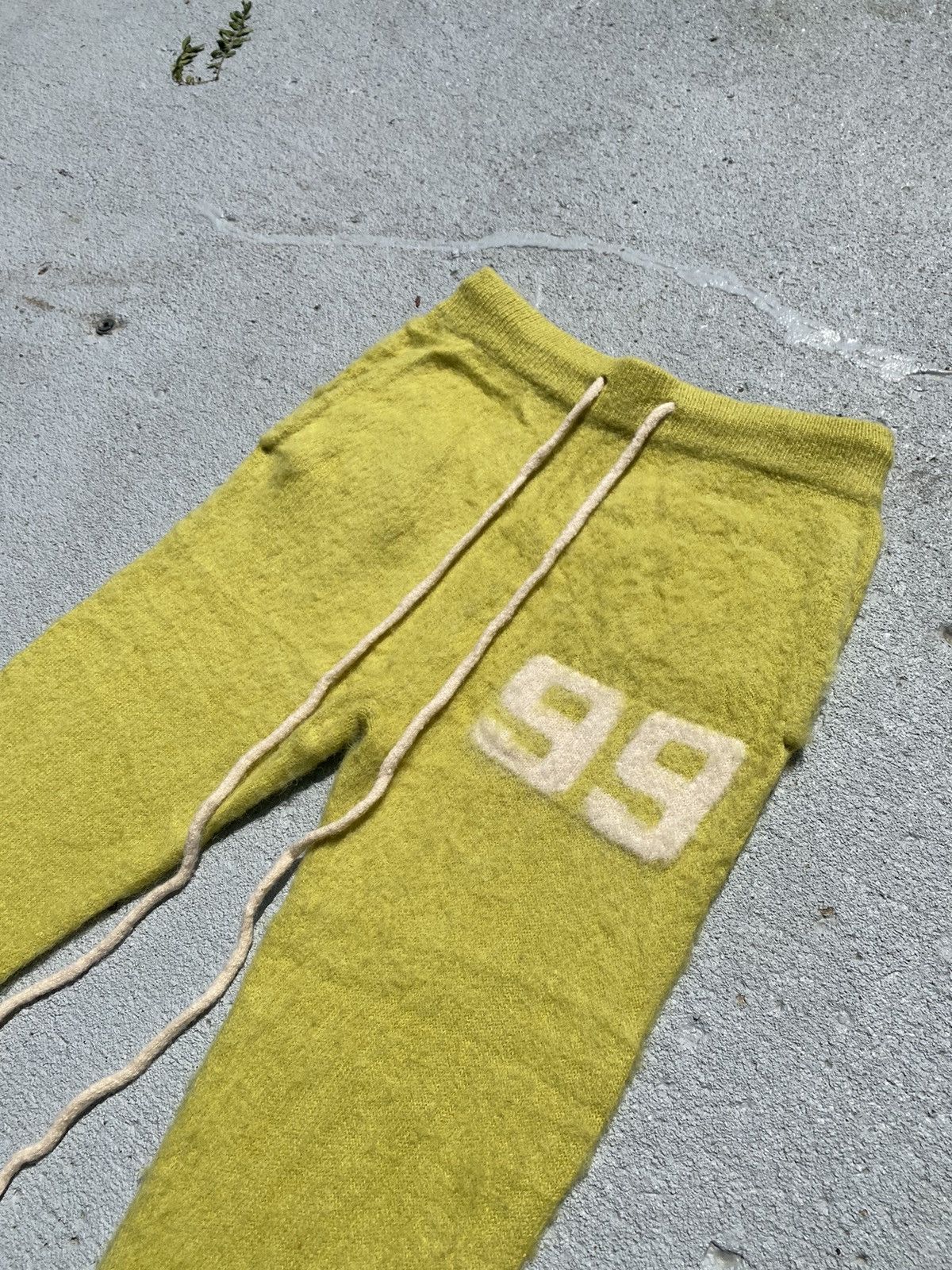 Japanese Brand Mohair Flare pants Brainwashed Size US 36 / EU 52 - 4 Thumbnail
