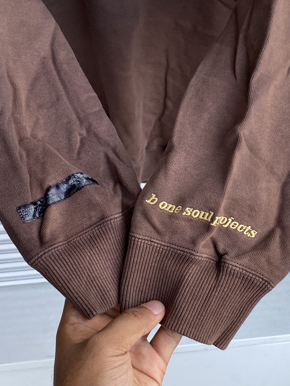 Japanese Brand Vintage B-One Soul Brown Hoodies/Fuct Travis Birdhouse Scott Size US L / EU 52-54 / 3 - 5 Thumbnail