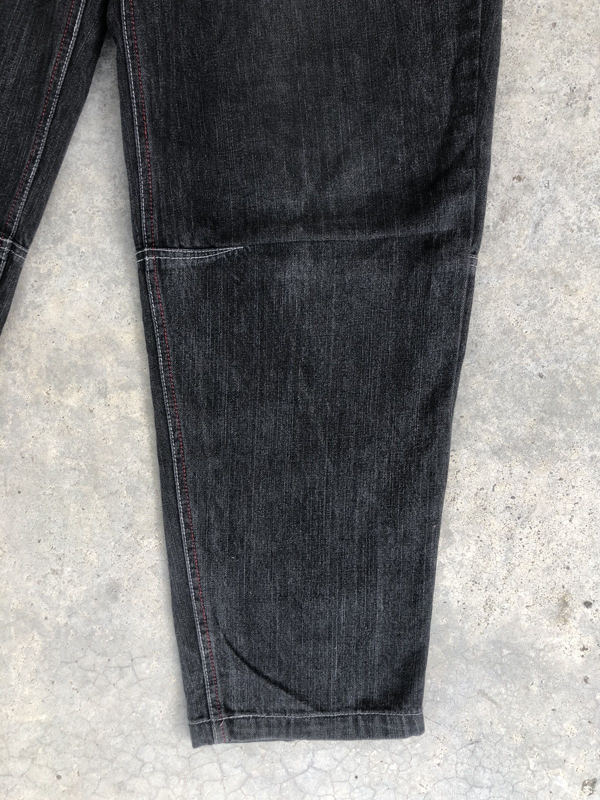 Hobo Japanese Hobo Embroidered Jeans Baggy Jean Hip Hop Size US 33 - 12 Thumbnail