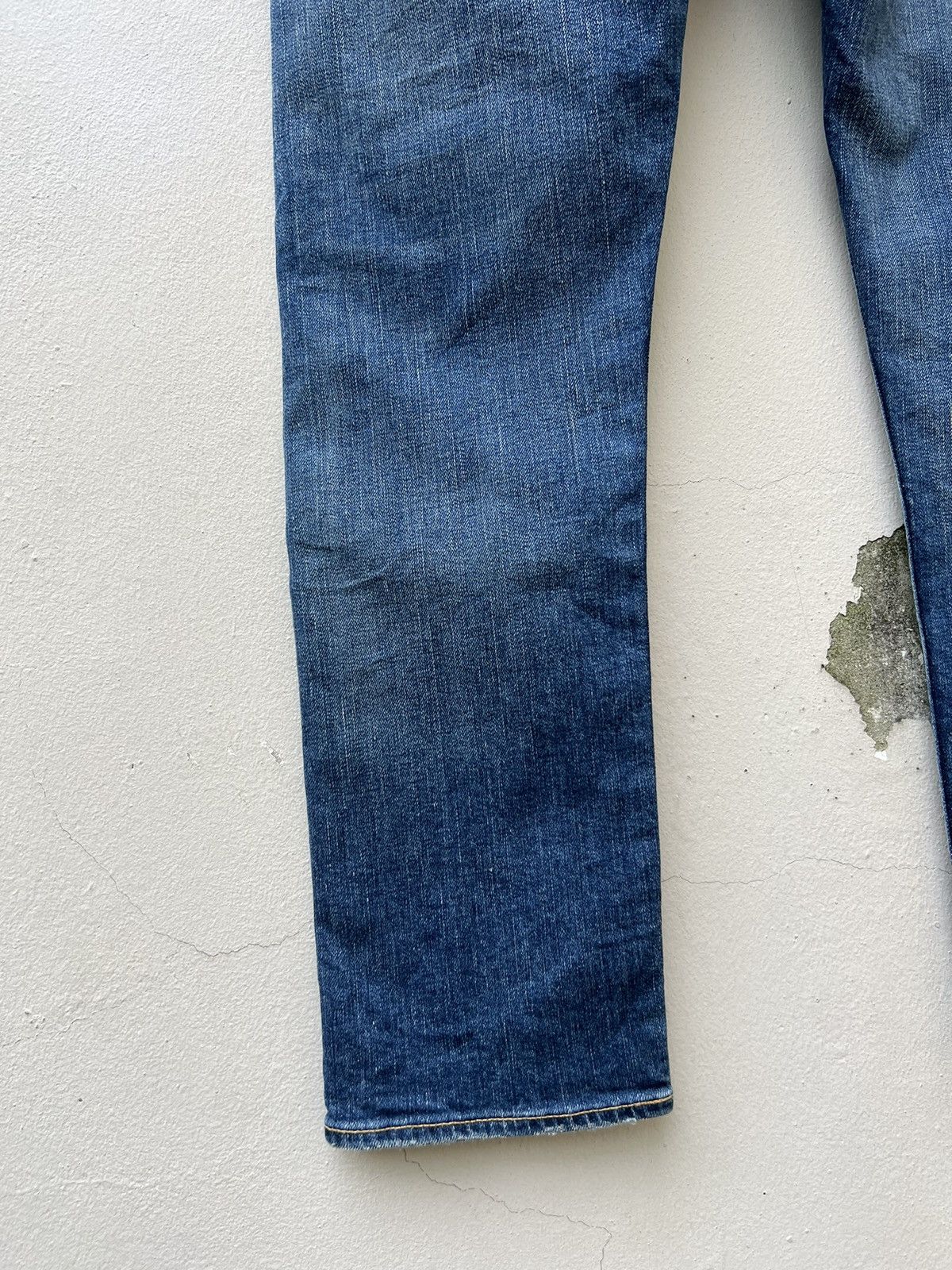 Japan Blue Japan Blue La Selva Distress Denim Skinny Jeans Size US 32 / EU 48 - 17 Thumbnail