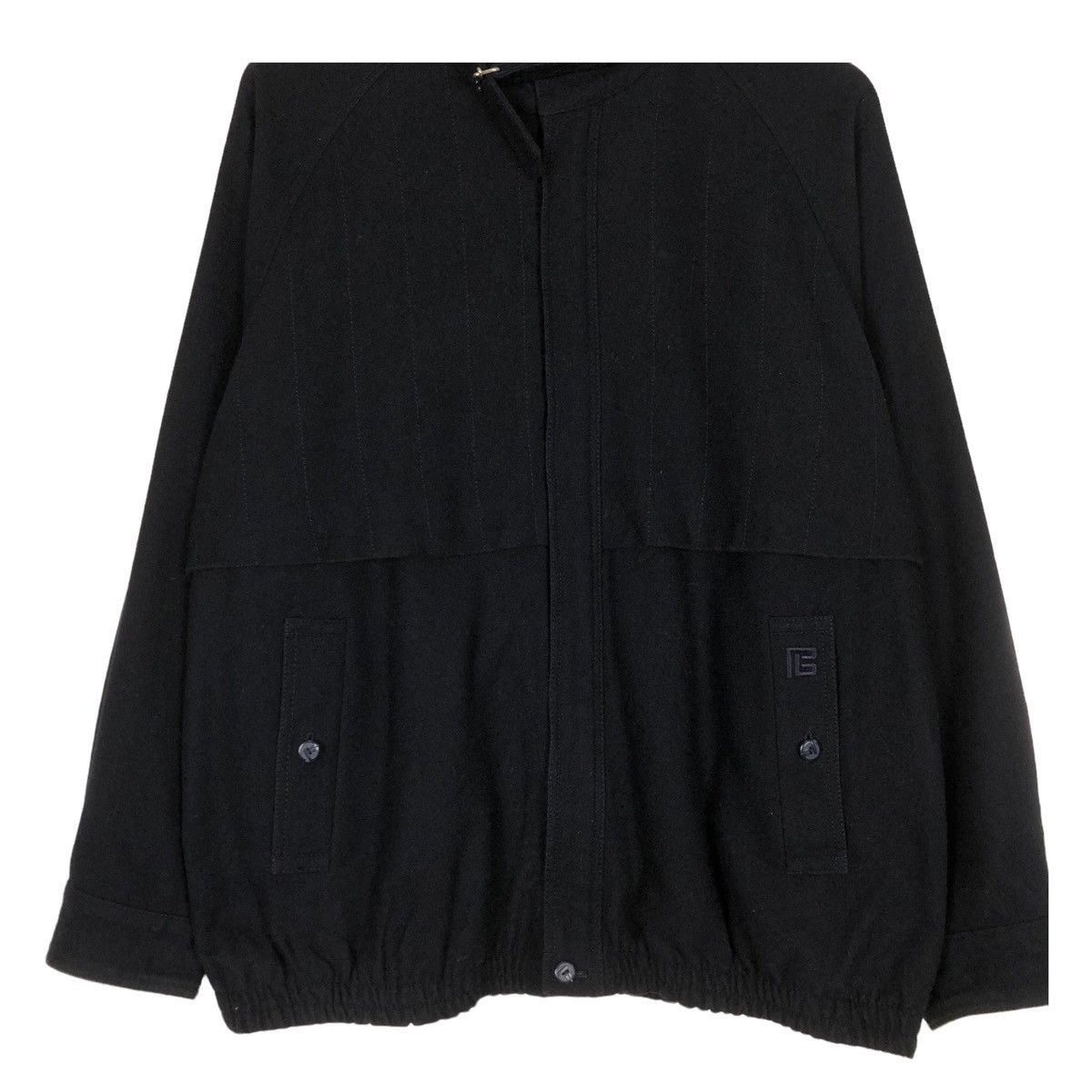 Balmain × Pierre Balmain × Vintage 💥PIERRE BALMAIN VINTAGE WOOL ZIPPER JACKET Size US M / EU 48-50 / 2 - 5 Thumbnail
