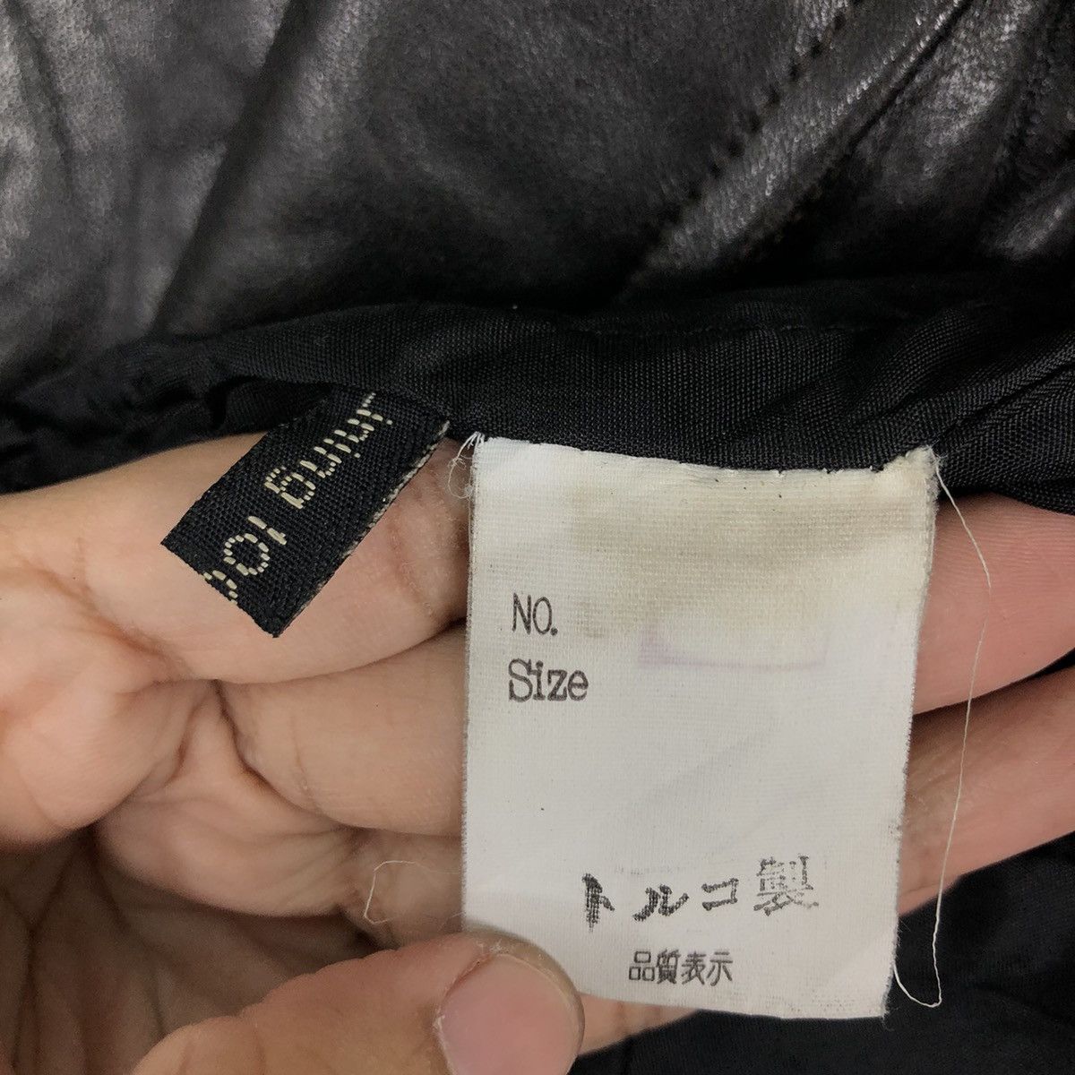 Japanese Brand VINTAGE BOMBER LEATHER JACKET HARAJUKU MOTHER Size US M / EU 48-50 / 2 - 14 Thumbnail