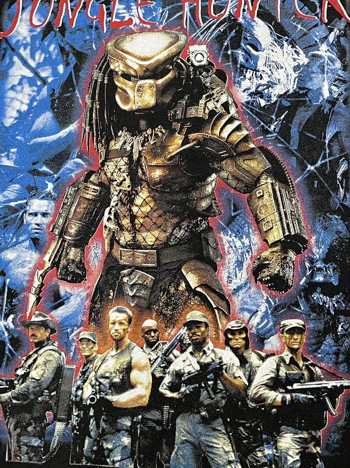 Expert Horror PREDATOR ARNOLD MOVIE MODERN BOOTLEG TEES T-SHIRT Size US L / EU 52-54 / 3 - 6 Thumbnail