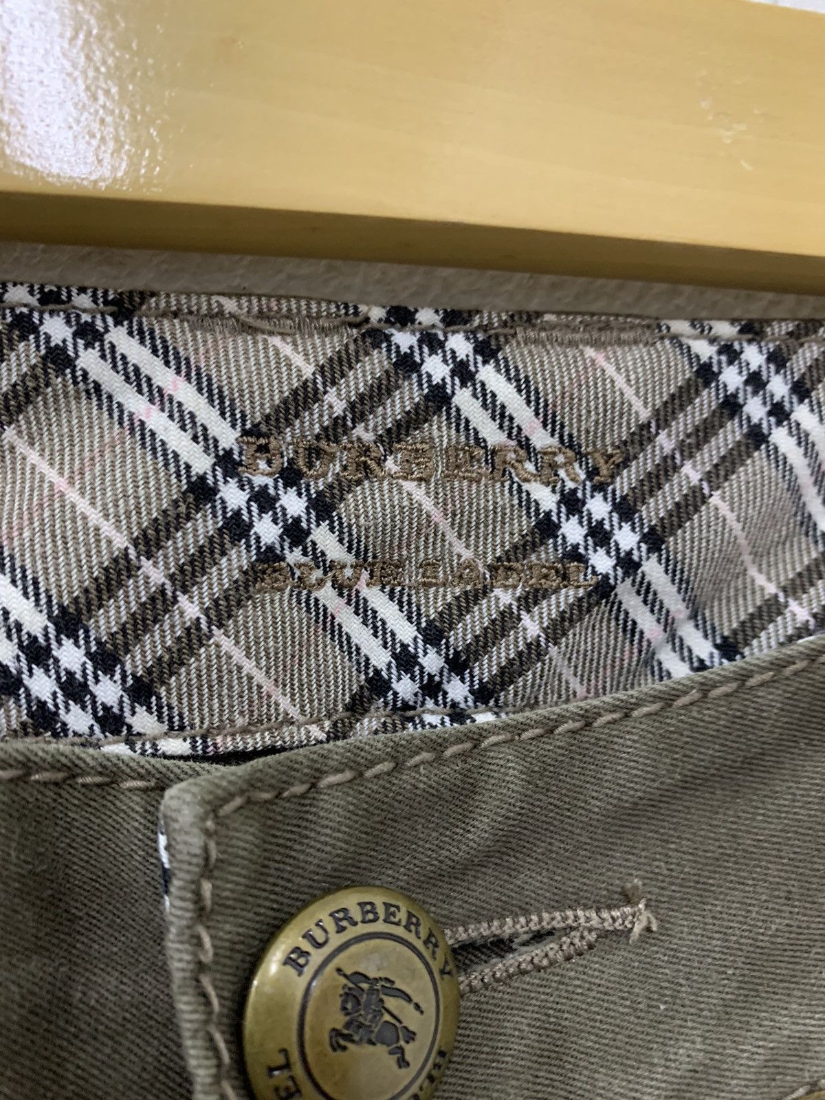 Burberry Burberry Multi Pocket Cargo Pants Skinny Flare Blue Label Size 27" / US 4 / IT 40 - 6 Thumbnail