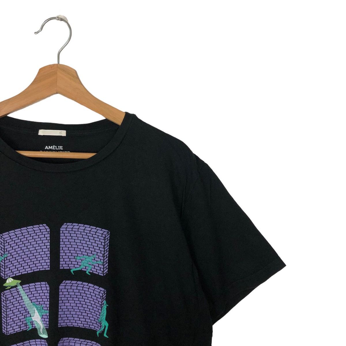 Japanese Brand 🔥RARE MOVIE TEE AMELIE CARPENTER T-SHIRT BIG LOGO Size US XL / EU 56 / 4 - 5 Thumbnail