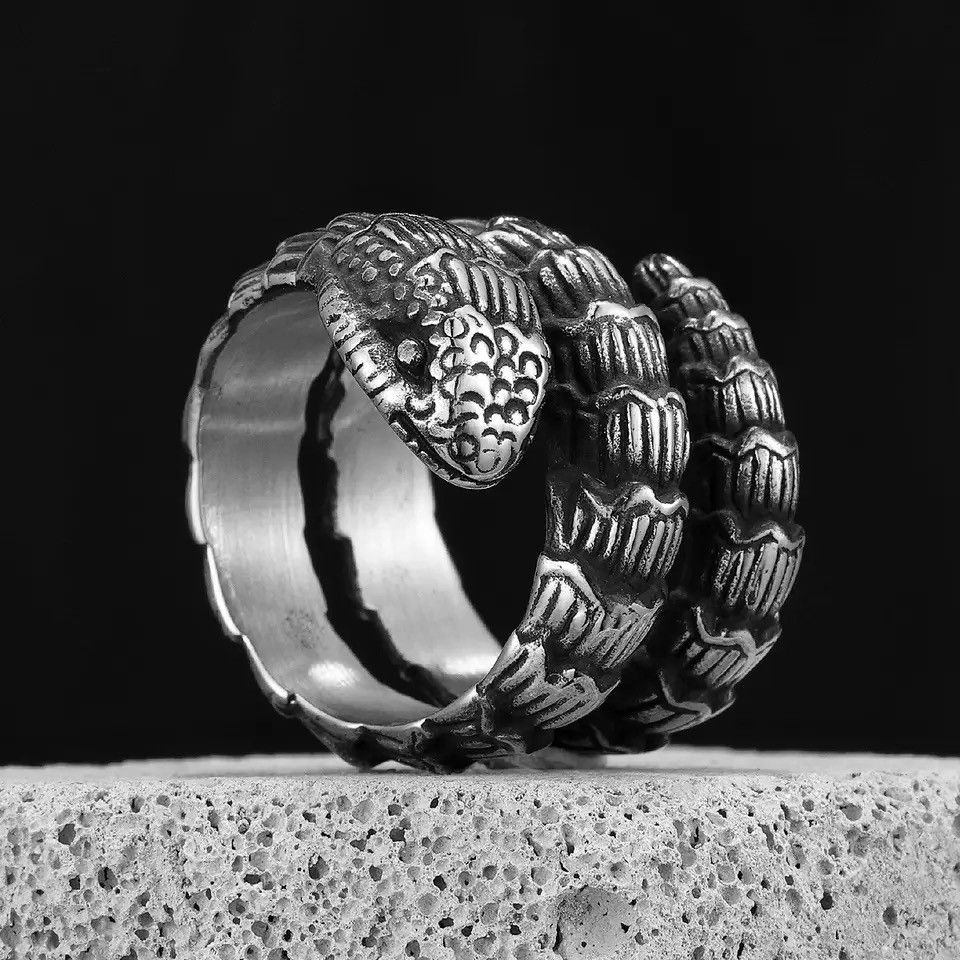 Other Creative Unique Snake Rings Size ONE SIZE - 3 Thumbnail