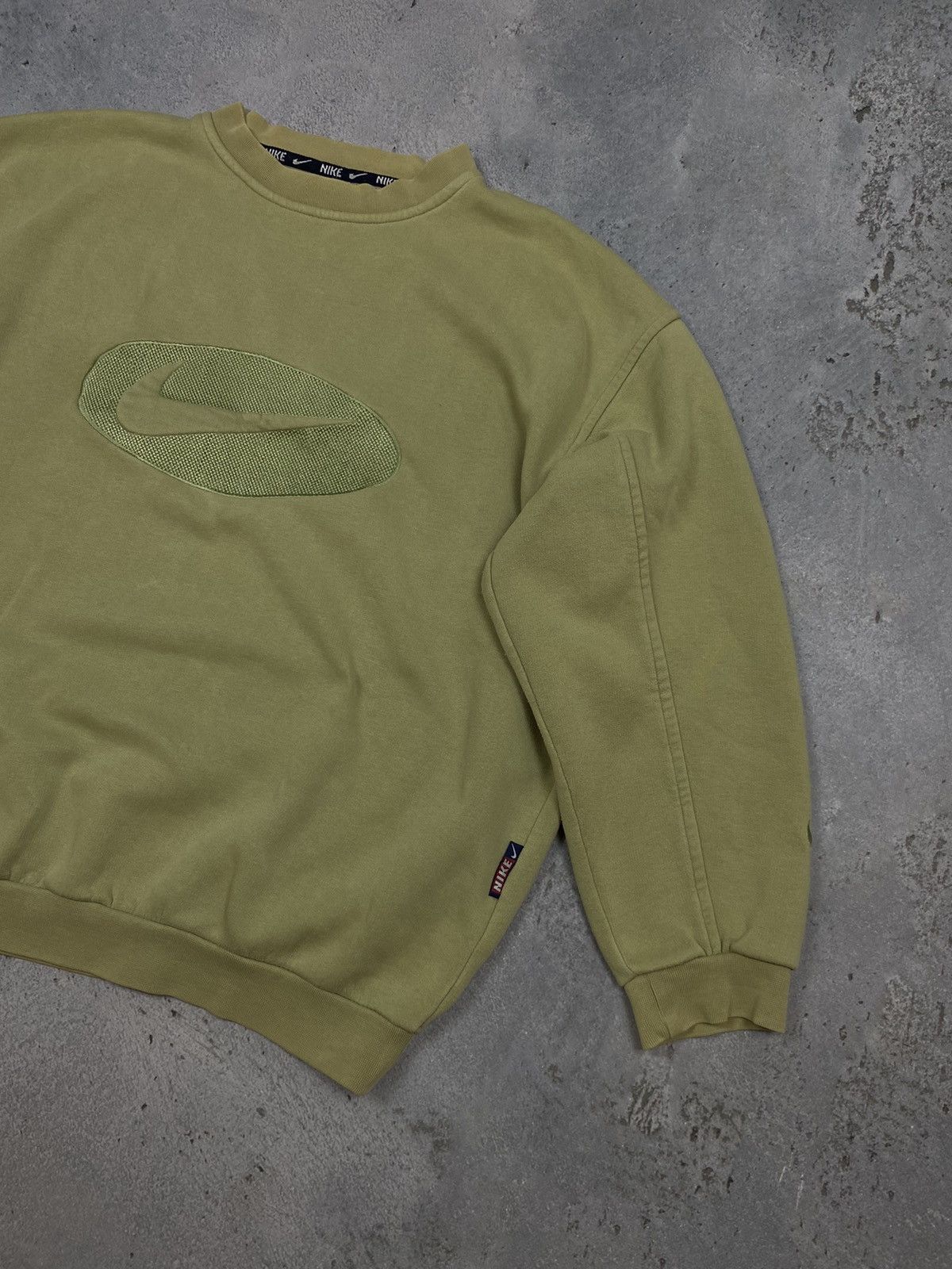 Nike Nike sweatshirt 90s 00s big logo vintage y2k Size US L / EU 52-54 / 3 - 2 Thumbnail