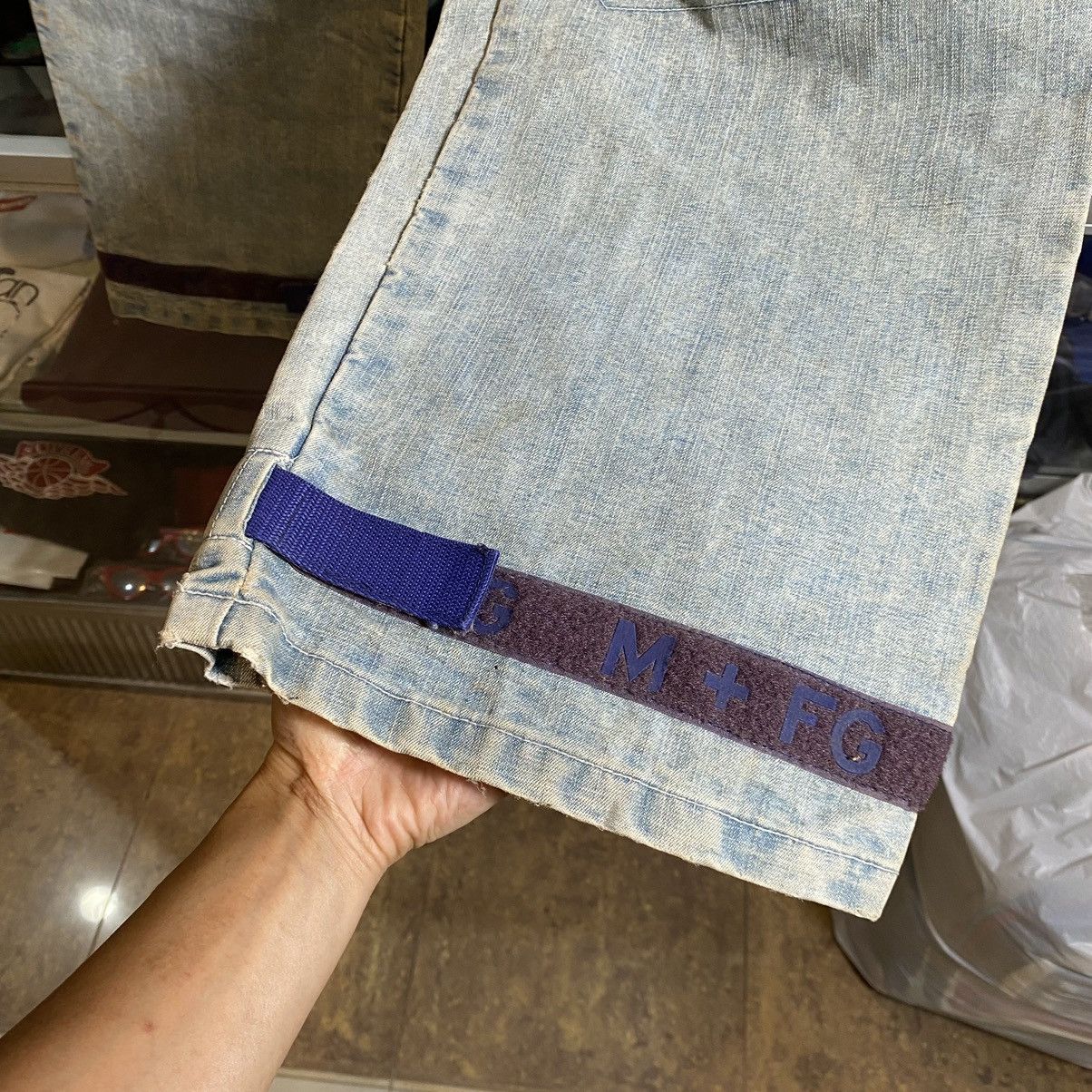 Marithe + Francois Girbaud Marithe Francois Girbaud Bondage Denim Pants Size US 34 / EU 50 - 15 Thumbnail