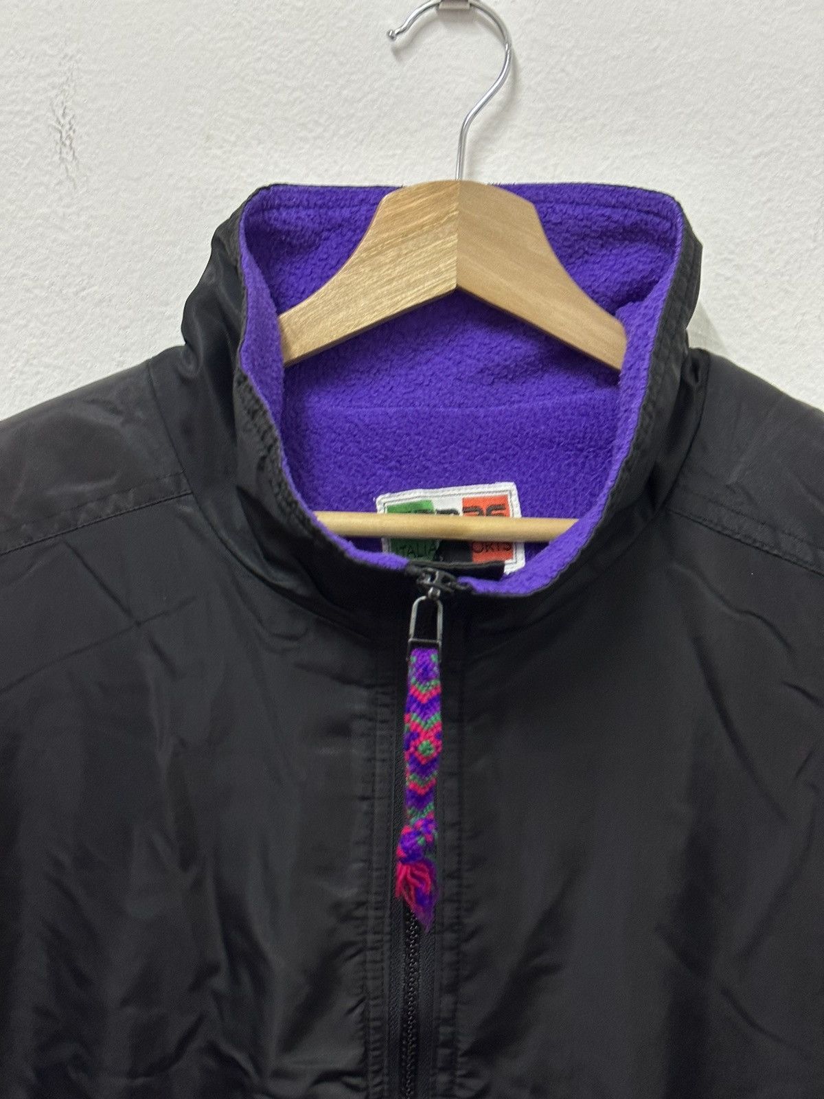 Japanese Brand × Vintage Vintage Samas Italian Sport Logo Lined Zipper Jacket Size US L / EU 52-54 / 3 - 3 Thumbnail