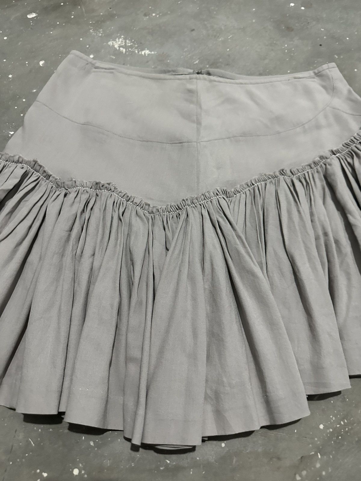 Issey Miyake × Zucca Zucca by Issey Miyake Asymmetric Mini Skirt Size 29" - 5 Thumbnail
