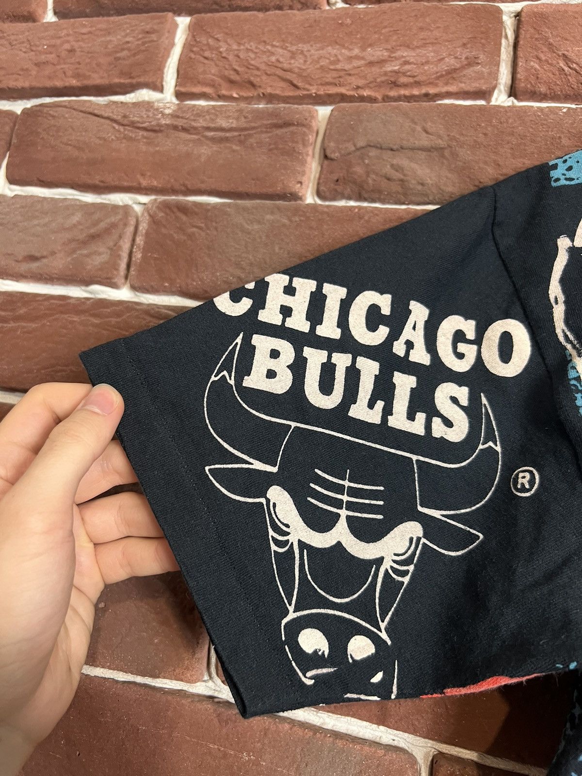 NBA Vintage 90s Magic Michael Jordan Chicago Bulls AOP NBA Tee Size US L / EU 52-54 / 3 - 9 Thumbnail