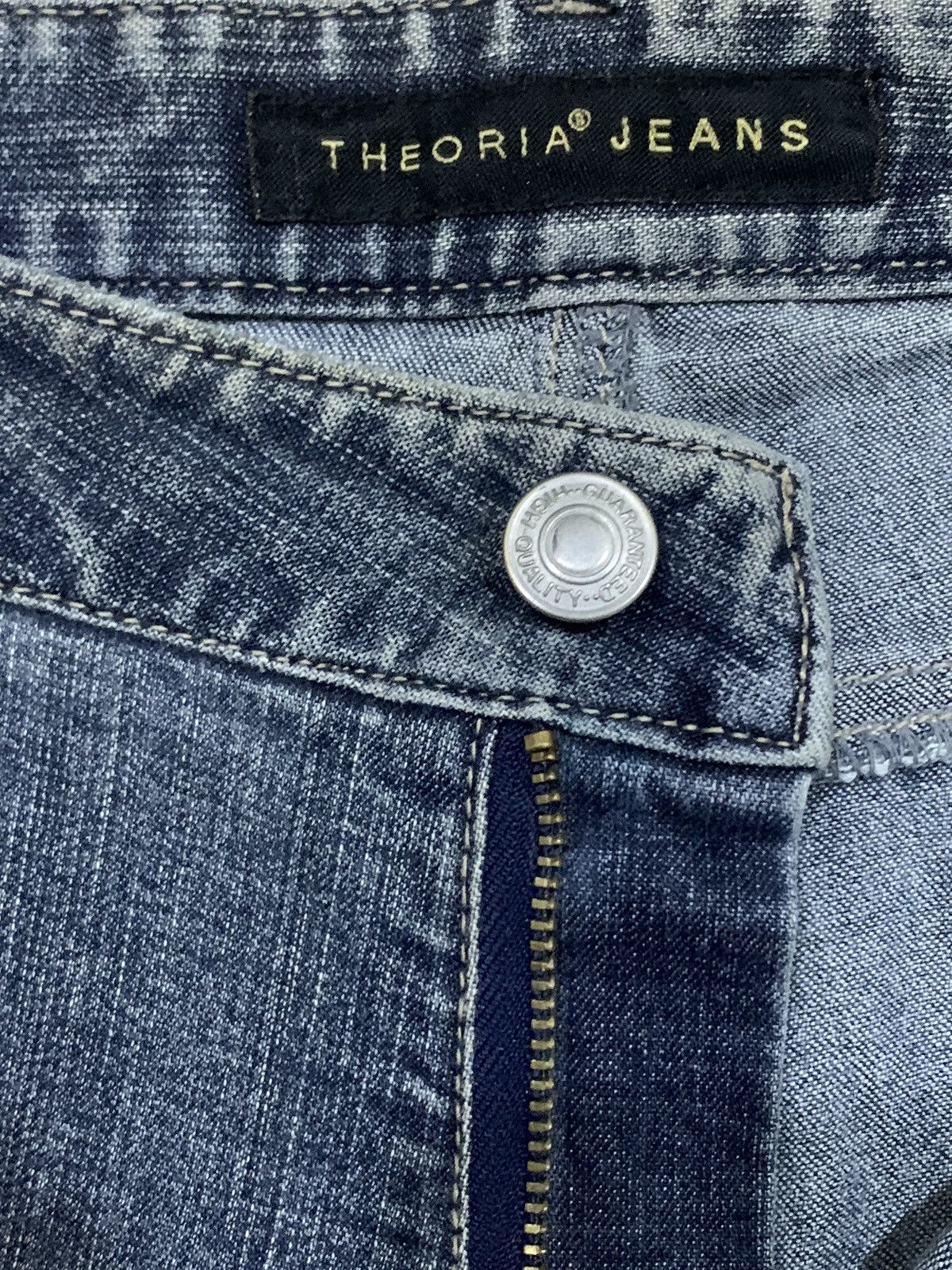 If Six Was Nine × Japanese Brand × Le Grande Bleu (L.G.B.) 🔥Flare🔥 Vintage Theoria Bootcut Distress Jeans Size 28" / US 6 / IT 42 - 10 Thumbnail